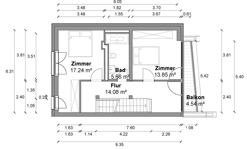 Maisonettenwohnung Berlin Mitte - 5 Zimmer, 250 m&sup2;, 5.350&euro; | Angebot:26147511