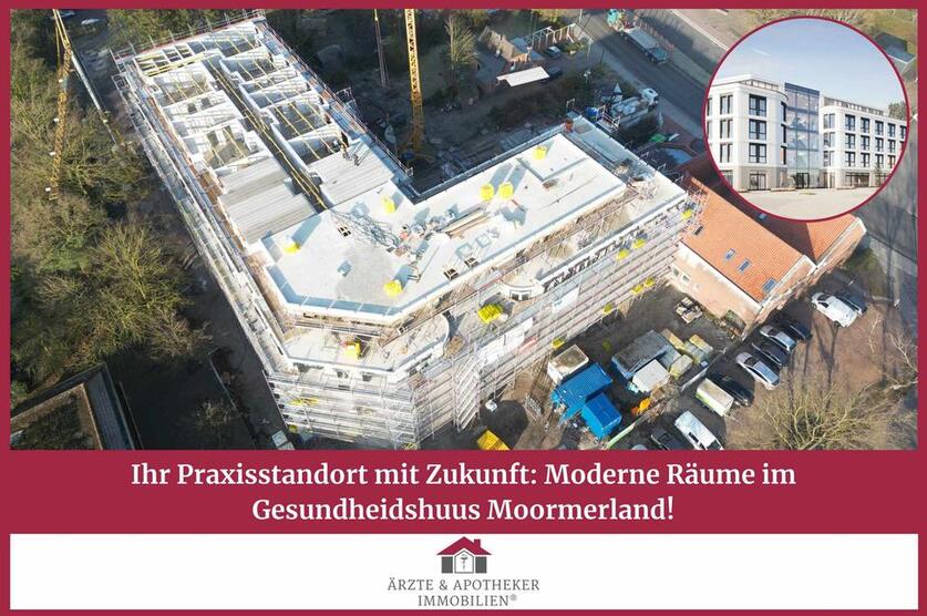 Ihr Praxisstandort mit Zukunft: Moderne Räume im Gesundheidshuus Moormerland!