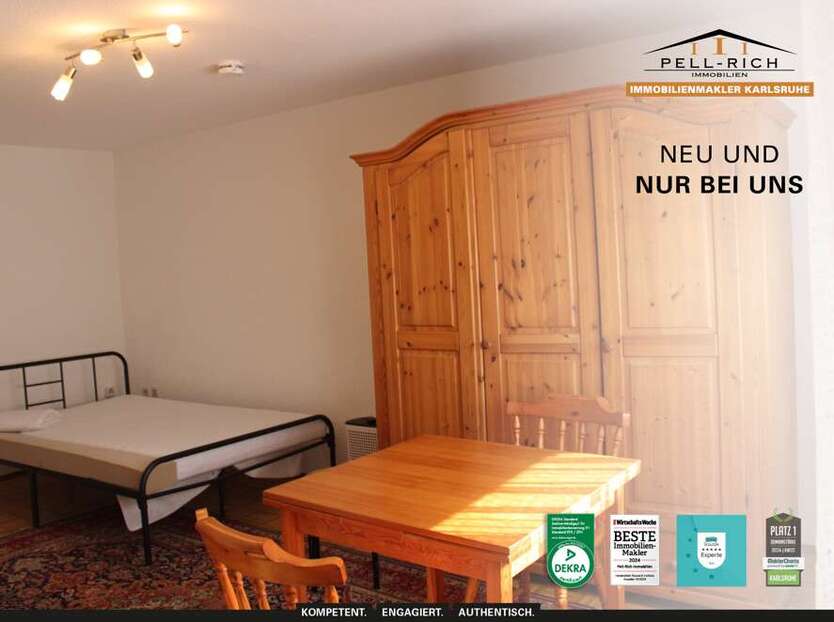 Wohnung zum Mieten in Karlsruhe 330 € 28 m²