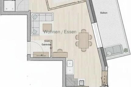 Wohnung Celle Altenhagen - 2 Zimmer, 50 m&sup2;, 710&euro; | Angebot:25198602
