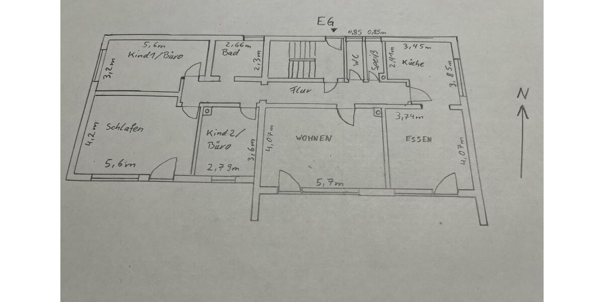 Erdgeschoßwohnung Mühldorf am Inn - 5 Zimmer, 120 m&sup2;, 1.250&euro; | Angebot:26561825