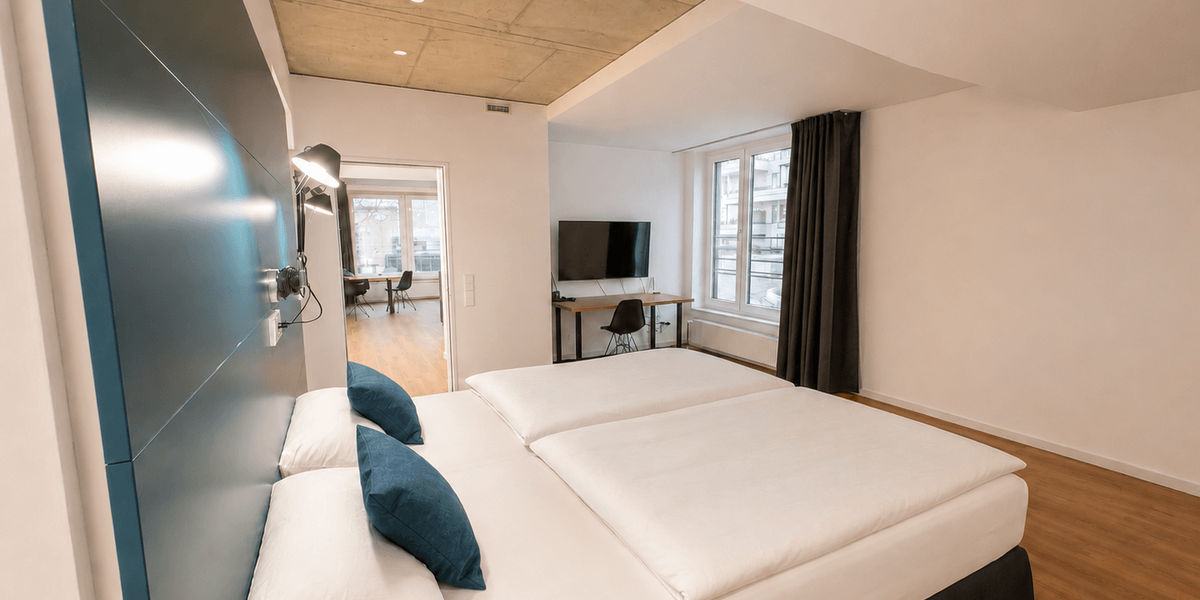 Etagenwohnung Düsseldorf Heerdt - 2 Zimmer, 80 m&sup2;, 1.700&euro; | Angebot:26663301