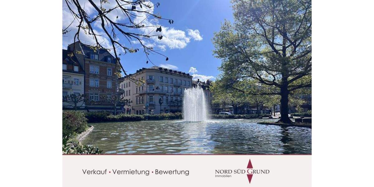 Etagenwohnung Baden-Baden Innenstadt - 2 Zimmer, 128 m&sup2;, 1.480&euro; | Angebot:26543840