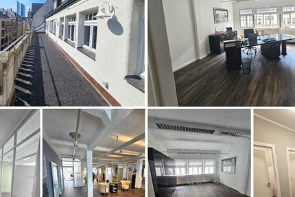 Lichtdurchflutete Büro-Praxisfläche mit DT & Blick auf die Leipziger Innenstadt, Dusche, Lift, SP mgl. zimmer