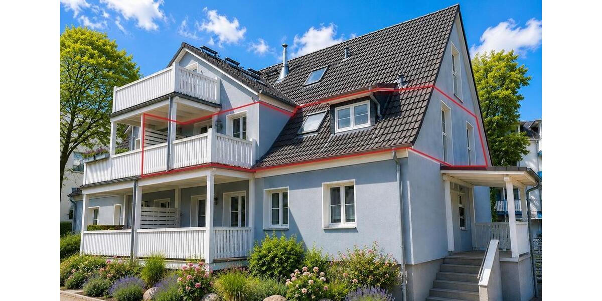 Etagenwohnung Sellin - 2 Zimmer, 84 m&sup2;, 1.176&euro; | Angebot:26589382
