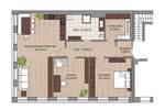 Etagenwohnung Schrobenhausen - 3 Zimmer, 127 m&sup2;, 1.275&euro; | Angebot:25682861