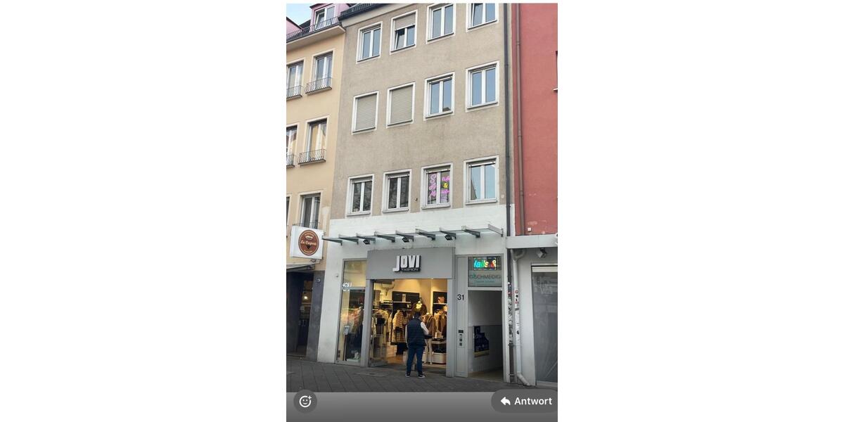 Etagenwohnung Nürnberg Altstadt, St. Lorenz - 3 Zimmer, 60 m&sup2;, 870&euro; | Angebot:26611748