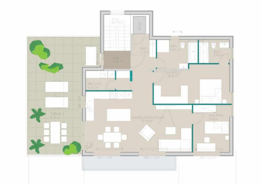 Exklusives Penthouse