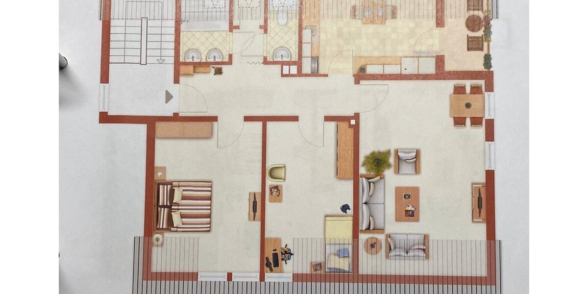 Dachgeschoßwohnung Dietenhofen - 3 Zimmer, 100 m&sup2;, 790&euro; | Angebot:26110037