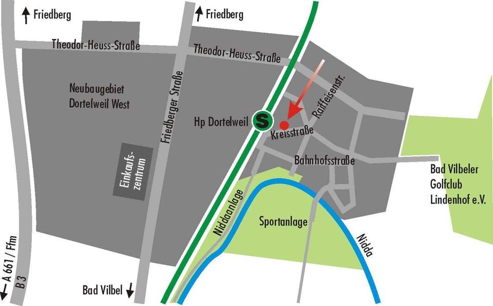 Erdgeschoßwohnung Bad Vilbel - 1 Zimmer, 45 m&sup2;, 550&euro; | Angebot:25802167