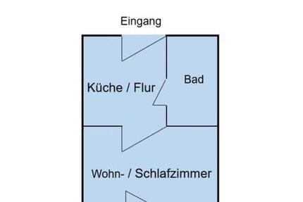 Wohnung München Giesing - 1 Zimmer, 25 m&sup2;, 800&euro; | Angebot:26003216