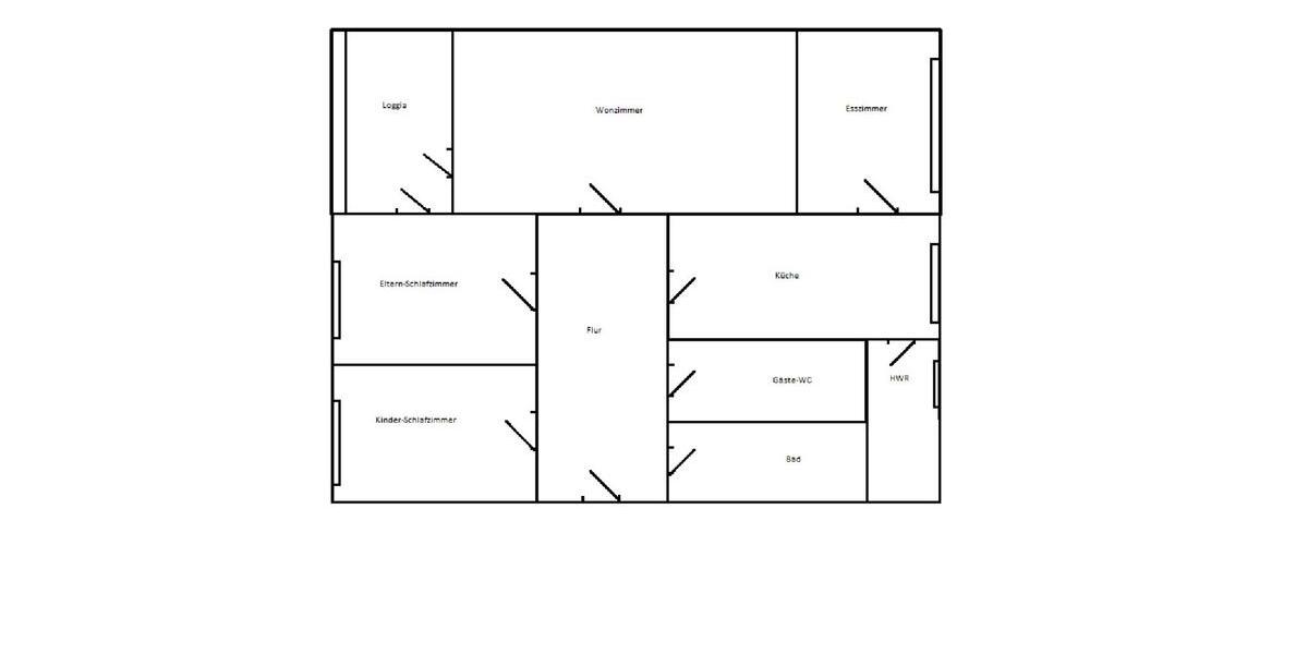 Etagenwohnung Bremen Huchting - 4 Zimmer, 84 m&sup2;, 920&euro; | Angebot:25918728