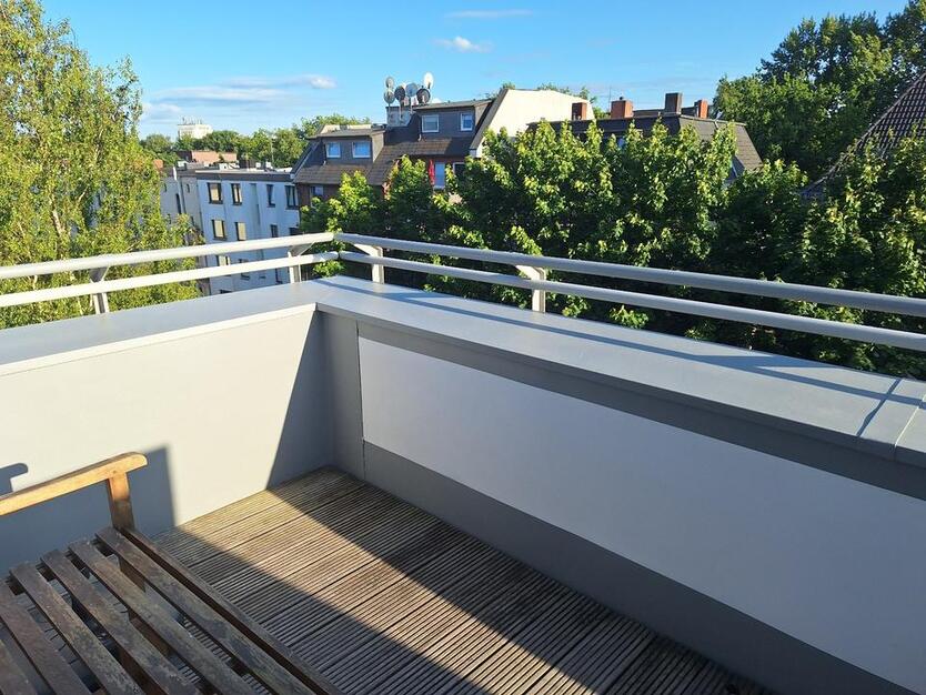 Kurzzeitmiete 3 Zi Maisonette Whg über den Dächern von Bahrenfeld