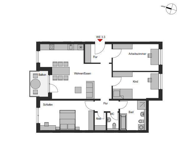 Einfamilienhaus Oranienburg - 4 Zimmer, 100 m&sup2;, 1.699&euro; | Angebot:24508601