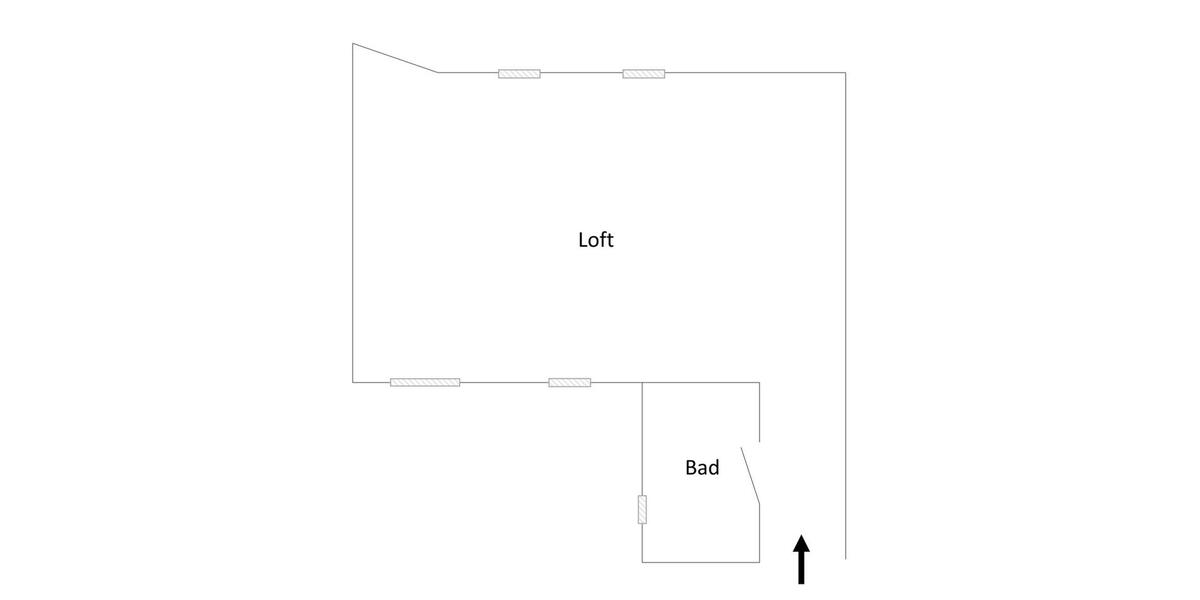 Loft - Studio - Atelier Apolda - 1 Zimmer, 60 m&sup2;, 505&euro; | Angebot:24794195