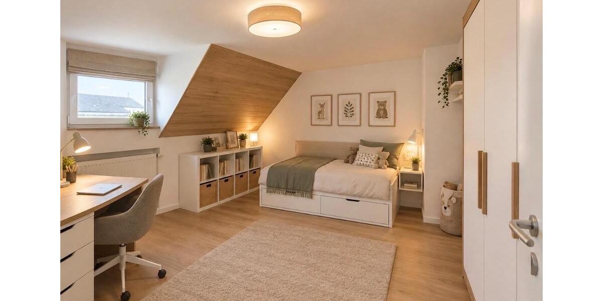 Dachgeschoßwohnung Weiskirchen - 3 Zimmer, 105 m&sup2;, 740&euro; | Angebot:27687896