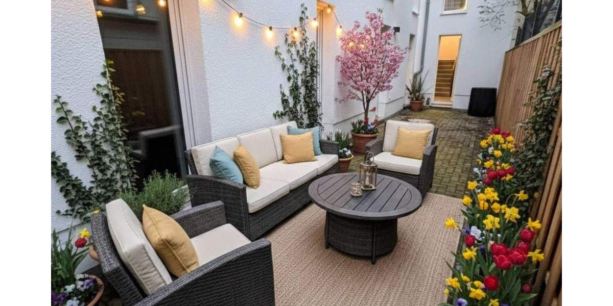 Terrassenwohnung Leipzig Altlindenau - 2 Zimmer, 95 m&sup2;, 1.199&euro; | Angebot:25970044