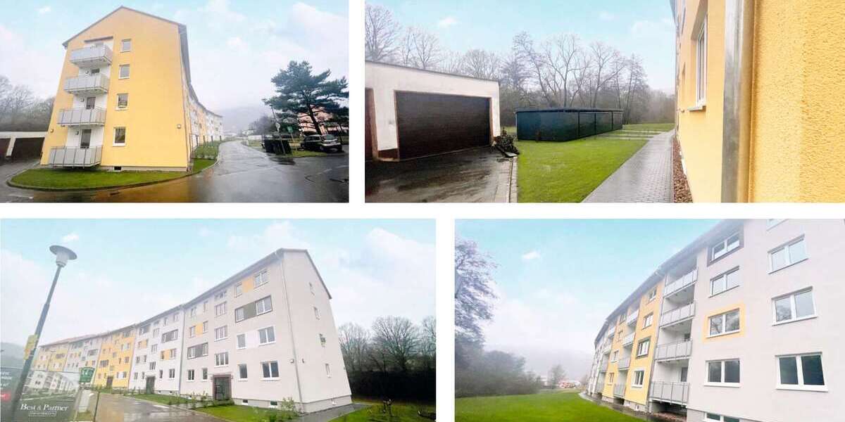 Etagenwohnung Bad Brückenau - 3 Zimmer, 66 m&sup2;, 660&euro; | Angebot:25174456