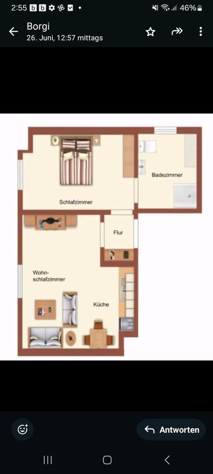WohnungWG Gewerbe 440€ Kaltmiete