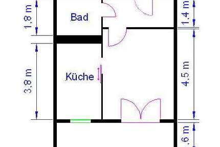 Wohnung zum Mieten in Magdeburg 215,16 € 35.86 m² 1 zimmer