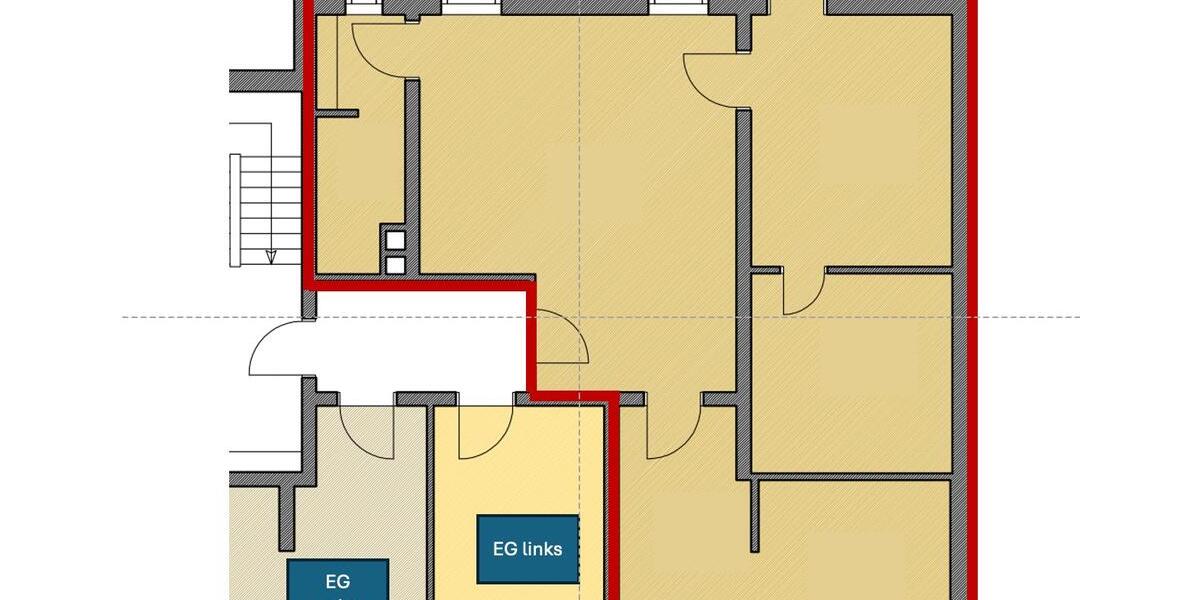 Erdgeschoßwohnung Hamburg Wandsbek - 4 Zimmer, 121 m&sup2;, 2.175&euro; | Angebot:26678163