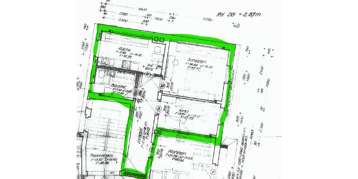 Dachgeschoßwohnung Werdau - 3 Zimmer, 55 m&sup2;, 396&euro; | Angebot:26548283