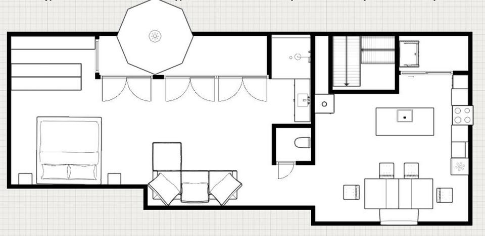 Etagenwohnung Pforzheim Büchenbronn - 1 Zimmer, 105 m&sup2;, 1.490&euro; | Angebot:26531396