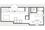 Etagenwohnung Pforzheim Büchenbronn - 1 Zimmer, 105 m&sup2;, 1.490&euro; | Angebot:26531396