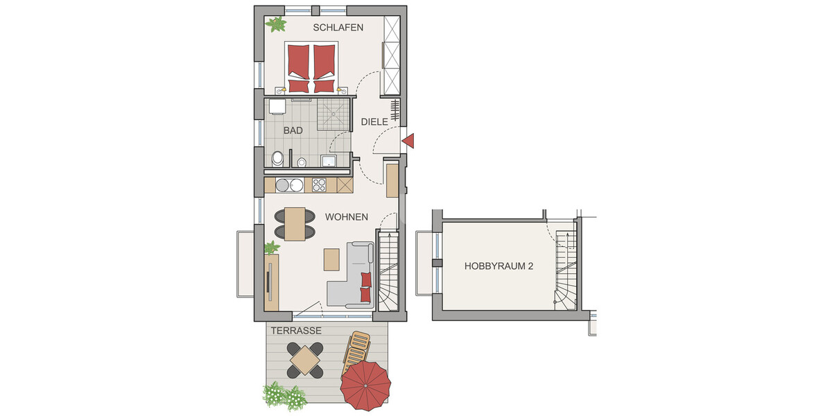 WINDISCH - ERSTBEZUG! Traumhafte Gartenwohnung mit EBK zentral in Gröbenzell - frei ab August - Erdgeschoßwohnung Gröbenzell | Angebot:26762117