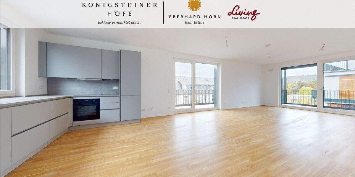 3-Zimmer-Wohntraum mit sonnigen Balkonen | Königsteiner Höfe 3 zimmer