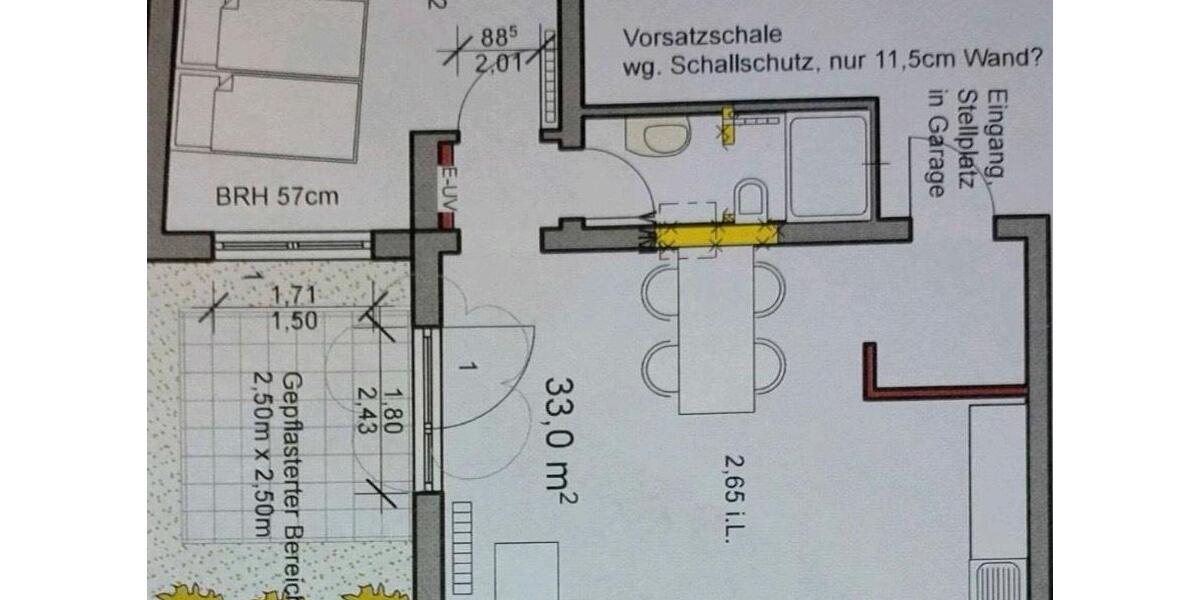 Erdgeschoßwohnung Appenweier - 2 Zimmer, 48 m&sup2;, 620&euro; | Angebot:26619554