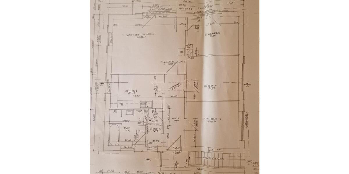 Etagenwohnung Kloster Lehnin - 4 Zimmer, 110 m&sup2;, 1.500&euro; | Angebot:23848663