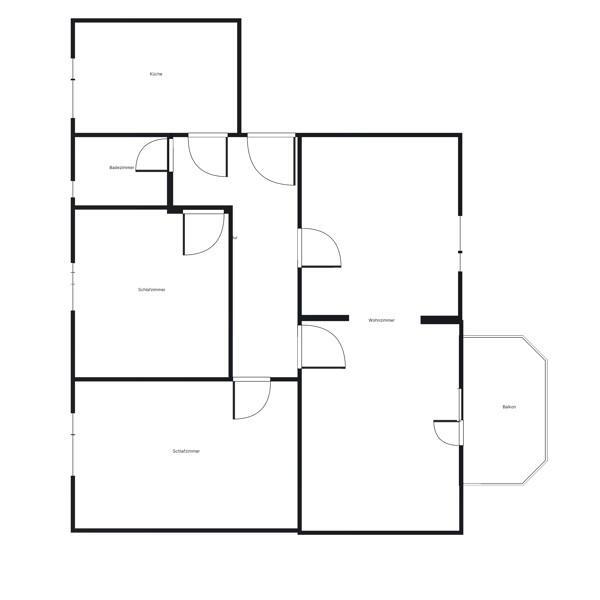 Hell, modern und fein – hier zieht man gern ein! zimmer