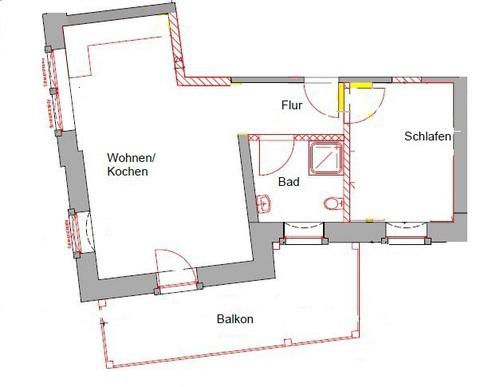 *Bonus-1 KM geschenkt* 2 zimmer