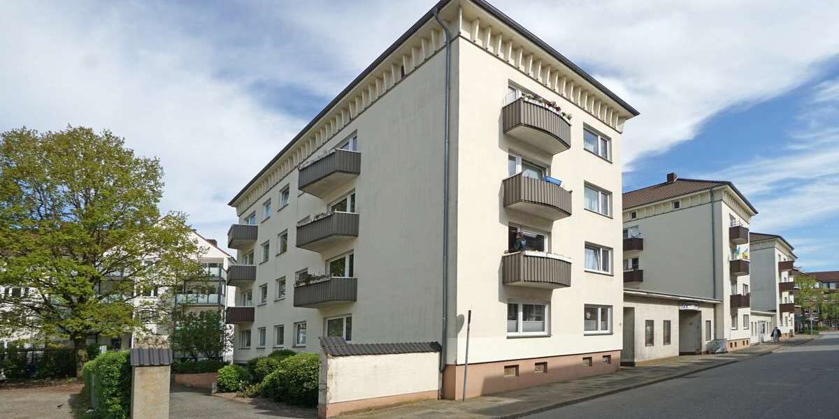 Etagenwohnung Elmshorn - 3 Zimmer, 59 m&sup2;, 550&euro; | Angebot:25087222