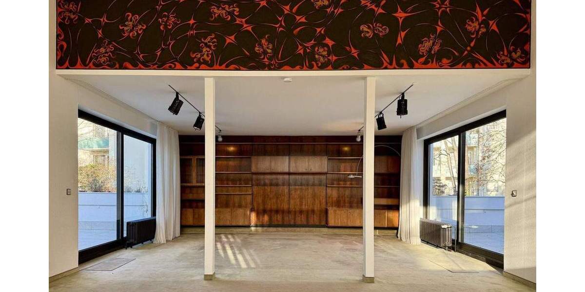 Modernisierte 3-Zimmer-Wohnung in Berlin-Dahlem mieten, ca. 180 m², große Ost- und West-Terrassen 3 zimmer