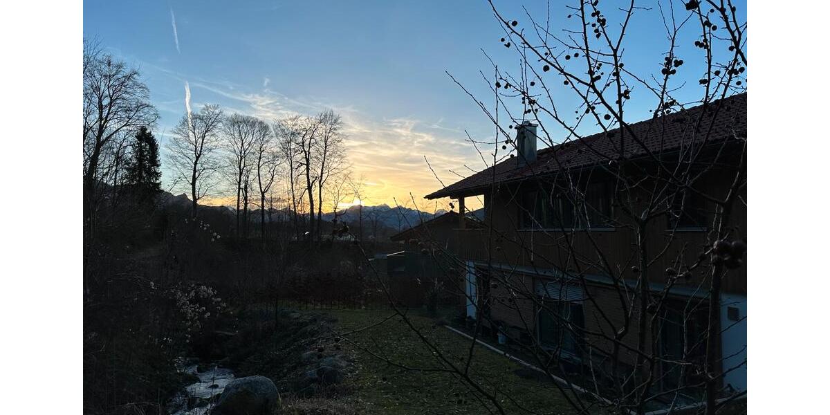 Möblierte 3-Zi-Whg mit Garten am Samerberg (1 Jahr befristet) 3 zimmer