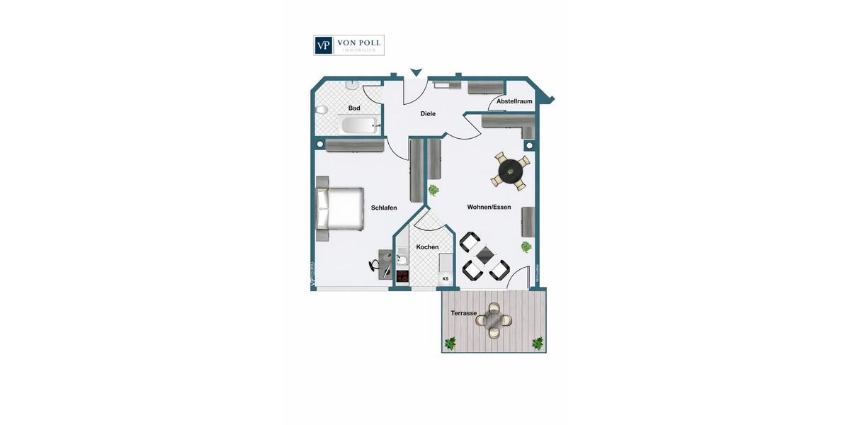 Erdgeschoßwohnung Forchheim - 2 Zimmer, 76 m&sup2;, 800&euro; | Angebot:25973426