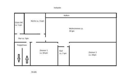 Wohnung Völklingen - 4 Zimmer, 95 m&sup2;, 650&euro; | Angebot:25235605