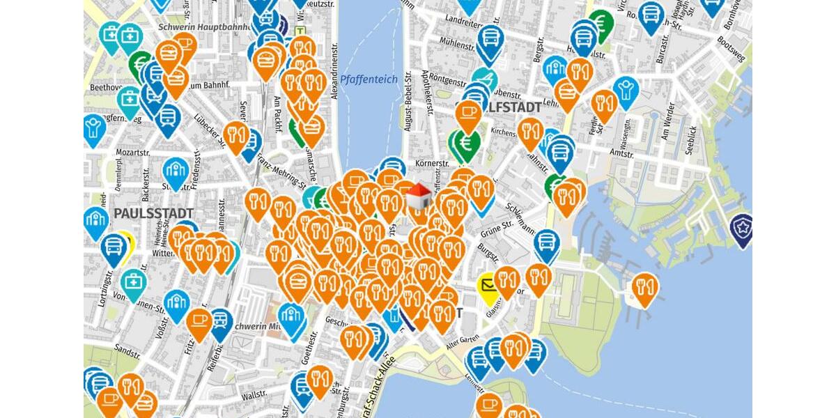 Dachgeschoßwohnung Schwerin Altstadt - 1 Zimmer, 43 m&sup2;, 559&euro; | Angebot:25752998