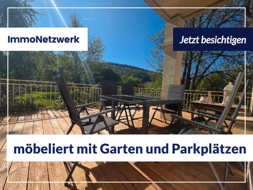 Teilmöblierte Wohnung mit sonniger Terrasse und Garten sowie Parkplätzen in grüner Lage von Trier-Pfalzel zimmer