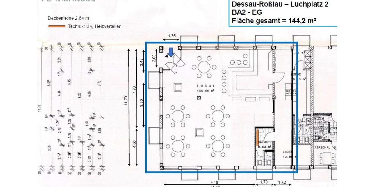 Gewerbeobjekt Dessau-Roßlau Brambach - 1.370&euro; | Angebot:25966926