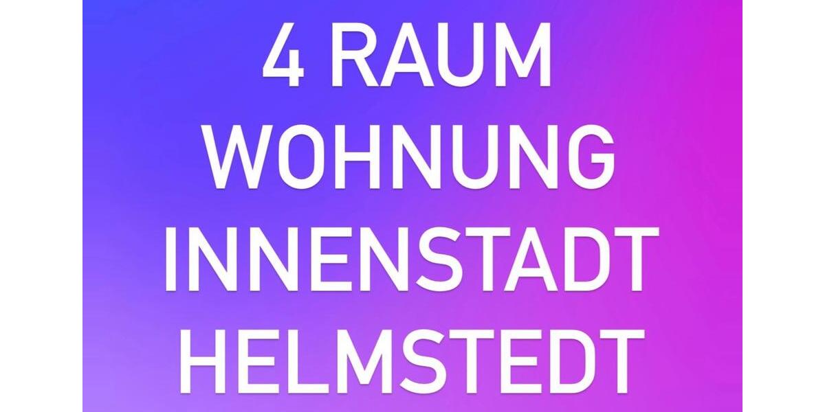 Etagenwohnung Helmstedt - 4 Zimmer, 80 m&sup2;, 600&euro; | Angebot:25255375