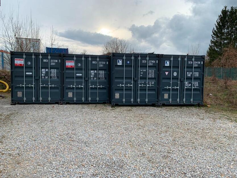 Schiffscontainer 20 Fuß als Lagerraum, Selfstorage, Werkstatt