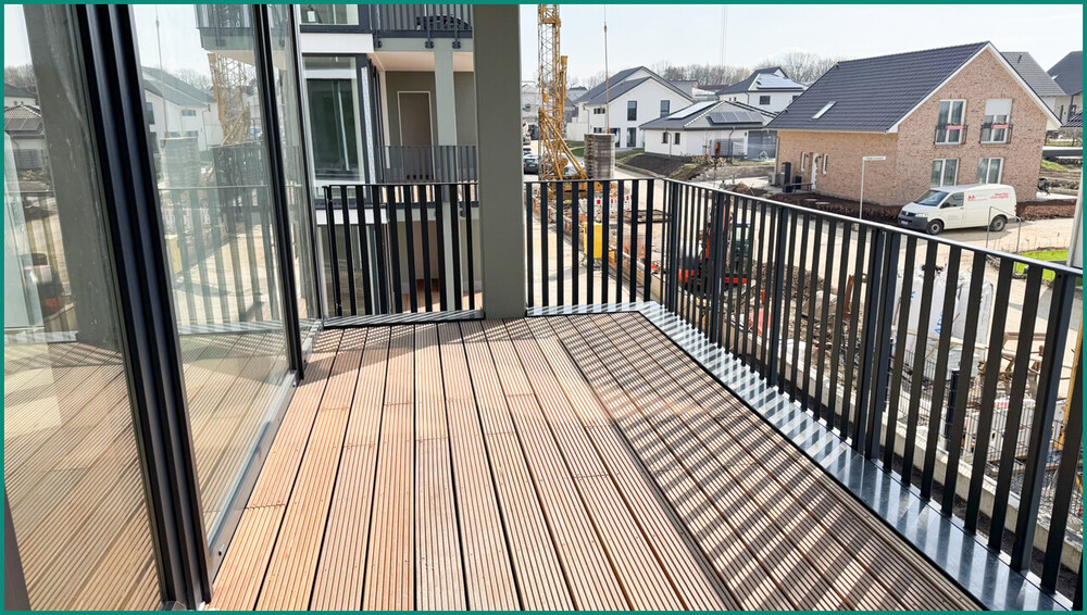 NEUBAU-ERSTBEZUG: MODERNE 3-ZIMMER-WOHNUNG MIT AUFZUG, GROSSEM BALKON UND PKW-STELLPLATZ IN RADEVORM - Etagenwohnung Radevormwald Karthausen | Angebot:26178560