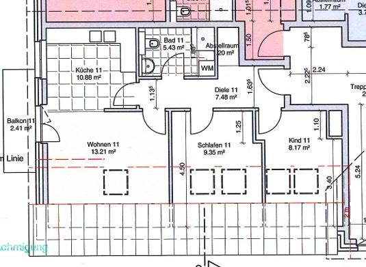 Dachgeschoßwohnung Marschacht - 3 Zimmer, 58 m&sup2;, 700&euro; | Angebot:26639384