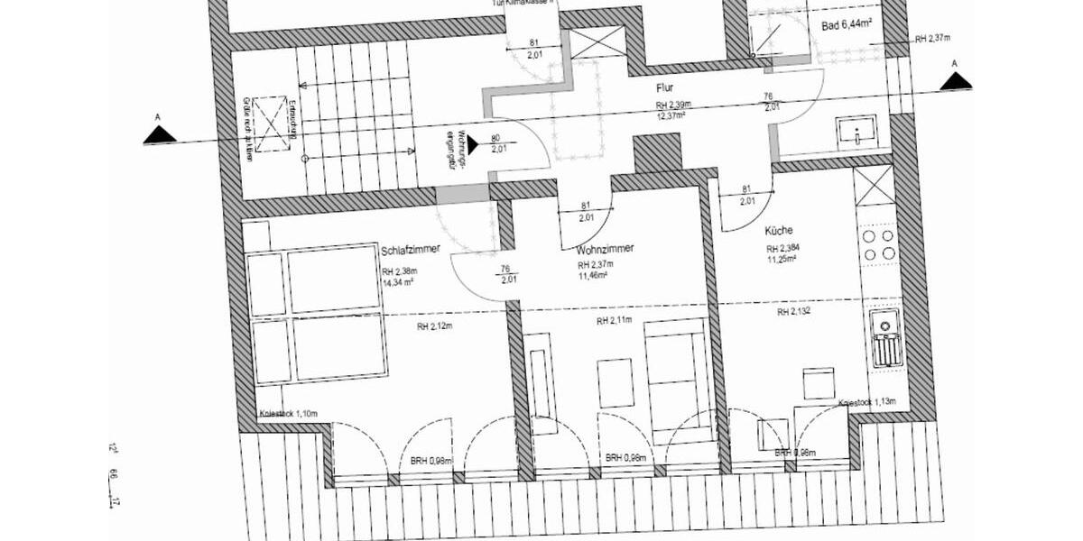 Dachgeschoßwohnung Lichtenfels - 2 Zimmer, 55 m&sup2;, 600&euro; | Angebot:26462987