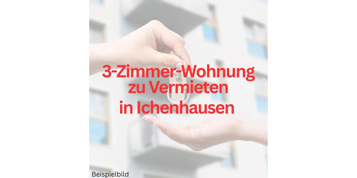 Etagenwohnung Ichenhausen - 3 Zimmer, 87 m&sup2;, 950&euro; | Angebot:24905408