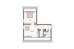 Etagenwohnung Darmstadt Darmstadt-Mitte - 1 Zimmer, 38 m&sup2;, 451&euro; | Angebot:26741845