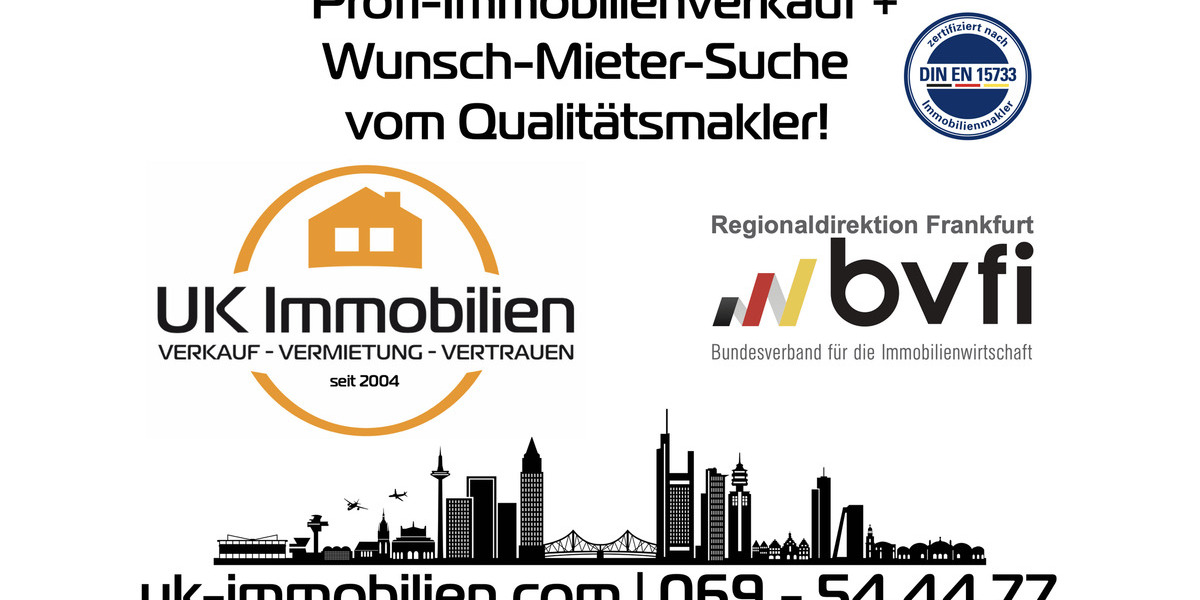 Doppelhaushälfte Bad Vilbel - 6 Zimmer, 165 m&sup2;, 2.600&euro; | Angebot:24382638